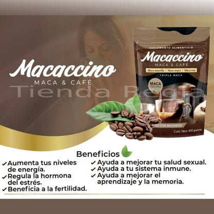 BENEFICIOS DE MACACCINO CAFE MACA