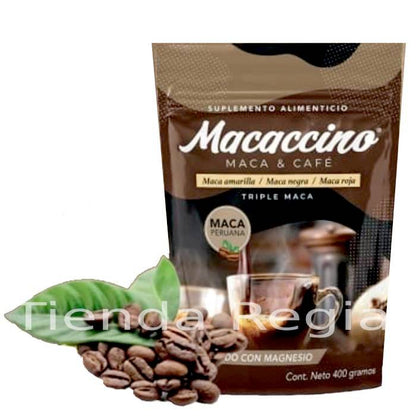 BOLSA DE MACACCINO CAFE MACA-De venta en Tienda Regia.