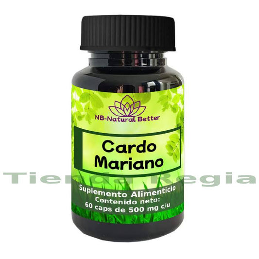 Bote de cardo mariano 6o capsulas-De venta en Tienda Regia.