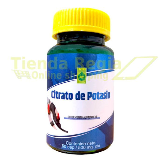 fRASCO DE 60 CAPSULAS DE CITRATO DE POTASIO