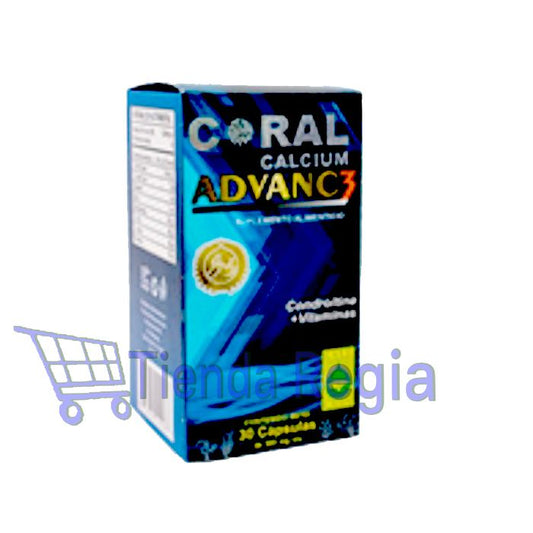 caja de coral calcium advance.calcio de coral advance.-De venta en Tienda Regia.