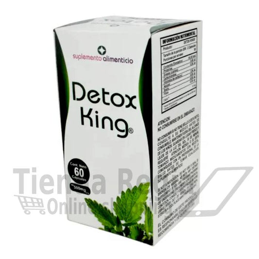 CAJA DE DETOX KING CON 60 CÁPSULAS-De venta en Tienda Regia.