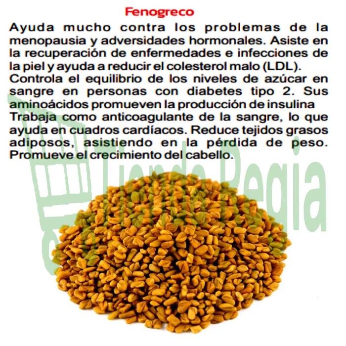 BENEFICIOS DE FENOGRECO HIERBAS DE ORO-De venta en Tienda Regia.