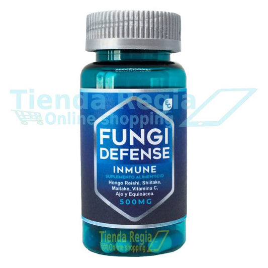 FRASCO DE FUNGI DEFENSE 30 CÁPSULAS DE 500MG C/U-De venta en Tienda Regia