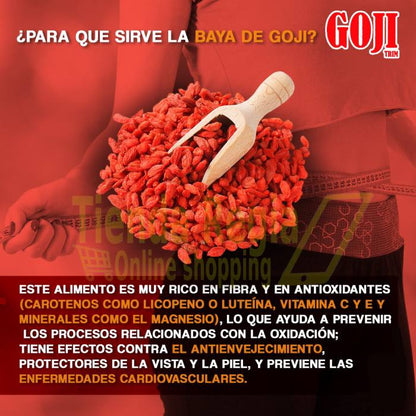 PARA QUE SIRVE LA BAYA DE GOJI-De venta en Tienda Regia