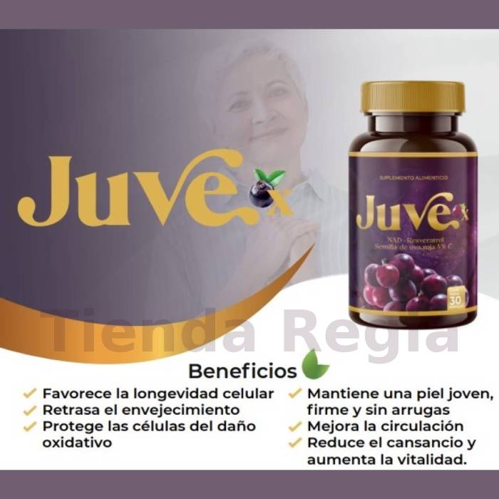 juve antioxidante, retrasa el envejecimiento.