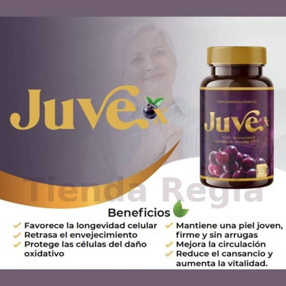 juve antioxidante, retrasa el envejecimiento.