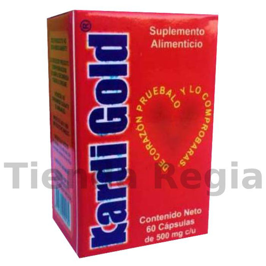 Cardio Gold SUPLEMENTOS PARA SIST CIRCULATORIO-CARDIOVASCULAR – Tienda Regia