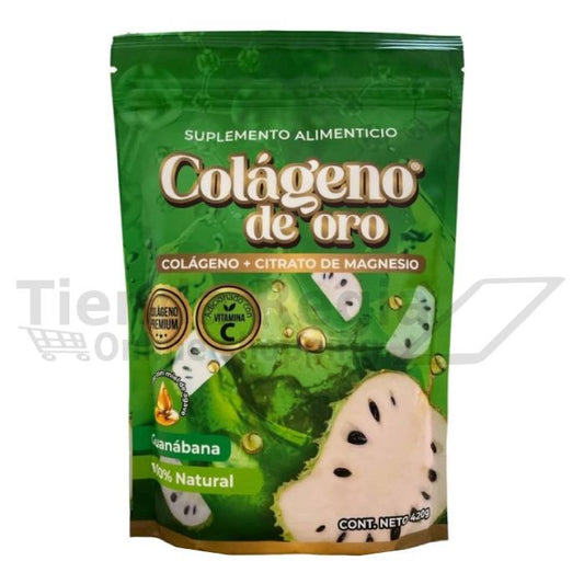 BOLSA DE COLAGENO DE ORO GUANABANA-De venta en Tienda Regia.
