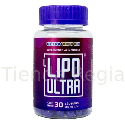 Bote de Lipo Ultra de la línea Ultra Advance, para bajar de peso.-De venta en Tienda Regia